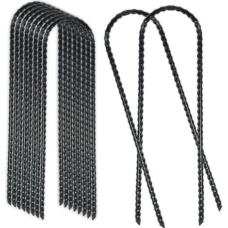 Set mit 12/24 Bodenankern für 10-Zoll-Trampoline mit robuster Metall-Sicherheitsbeschichtung (1/5)