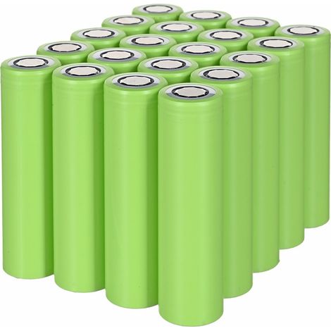 Pila Green Cell Domestica ricaricabile 3.7V Verde chiaro 20pz [20GC18650NMC29] (1/4)