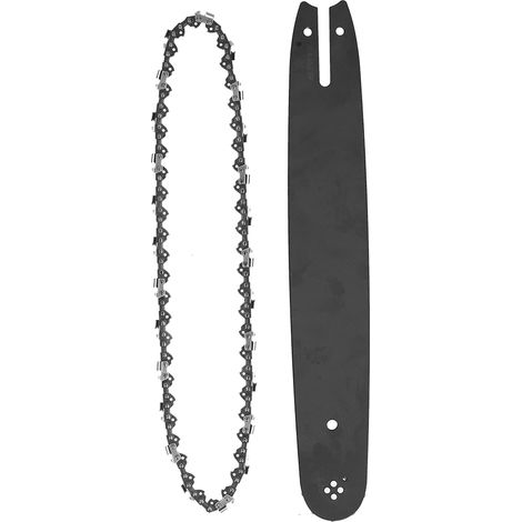 Kit de remplacement de chaîne de guide-chaîne pour tronçonneuse, visserie, 15 pouces, 64 maillons (1/5)