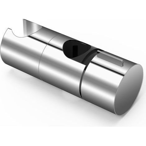 Support de Douche, Support de Pommeau de Douche pour Barre Coulissante Réglable 19-25 mm,Support de Douchette Barre Coulissante Sans Perçage, Support de Douchette Rotatif à 45° pour Barre de Douche (1/5)