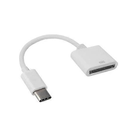 Datensynchronisationskabel für Apple 30-Pin-Buchse auf USB-C-Adapter