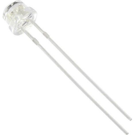 TRU COMPONENTS 1577392 LED bleu bord plat 5 mm 1250 mcd 120 ° 20 mA S442051 (1/3)