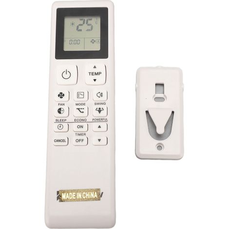 Mando a distancia de repuesto para aire acondicionado 3P593972-1E con soporte de pared de ABS (1/5)