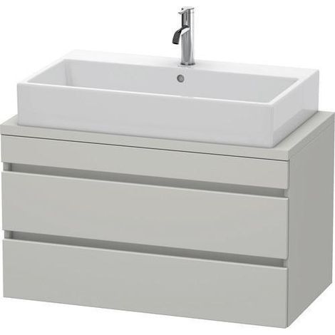 Meuble de sous-console DURASTYLE 512x900x478mm chêne noir / blanc mat