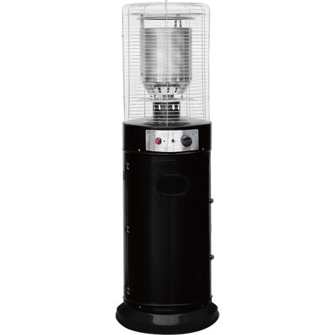 Estufa de gas butano exterior MERCALOR “Mini Totem” – 11 kW, inox con ruedas  Oferta exclusiva (1/2)