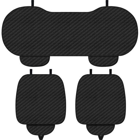 Car Seat Cushion Set, Universal Non-Slip Breathable Soft Comfortable Car Front Back Seat Cushion Set for All Seasons Car SUV Van Truck (1/5)