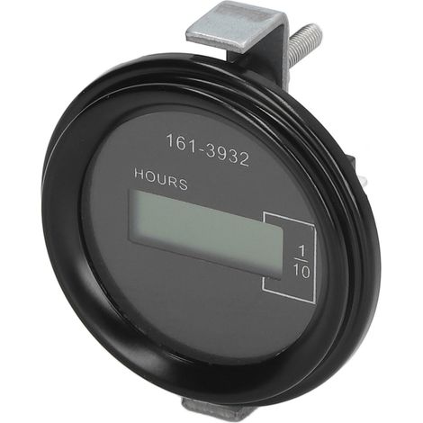 Minuteur électronique à distance pour pelle hydraulique, compteur horaire LCD pour pièces et accessoires d'équipement lourd Caterpillar, 12 V-36 V, 161-3932 (1/5)