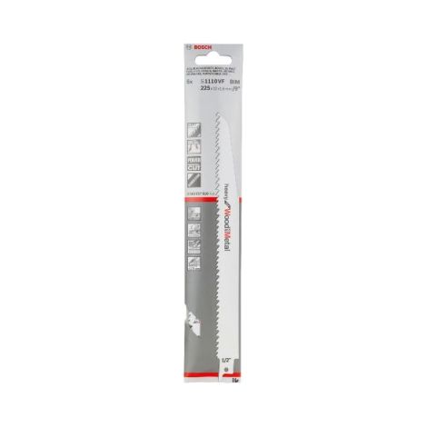Bosch 2608657610 PRO Multi Material Demolition S1110VF Blade 250mm 5-8 TPI Pack of 5 BPAS1110VF