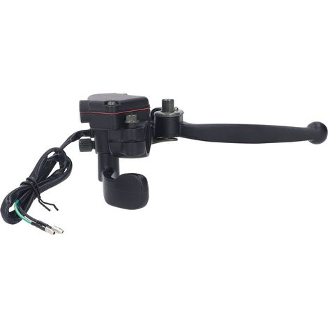Ensemble de leviers de frein doubles 22mm/0.87in avec accélérateur à pouce et câble pour quad 50cc 90cc 150cc 250cc, compatible VTT (1/5)