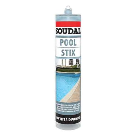 ADESIVO SIGILLANTE 'POOL STIX' SOUDAL 290 ml - Blu chiaro