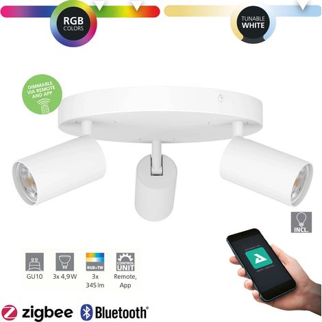 Spot Light TELIMBELA-Z GU10 3x4.9W H: 9,7 cmØ 25 cm Dimmable (1/5)