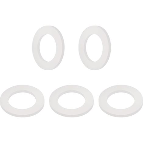 Joint Plat en Silicone 24 x 40 x 3mm (DI x DE x Épaisseur) 5Pcs (1/5)
