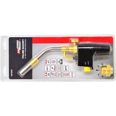 Awtools 5903678601621 Brûleur de soudage professionnel métallique (1/3)