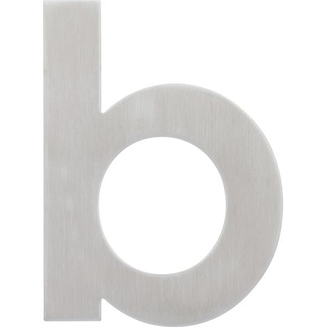 Alpertec Hausnummer Buchstabe B Edelstahl Hausnummern Hausnummerschild