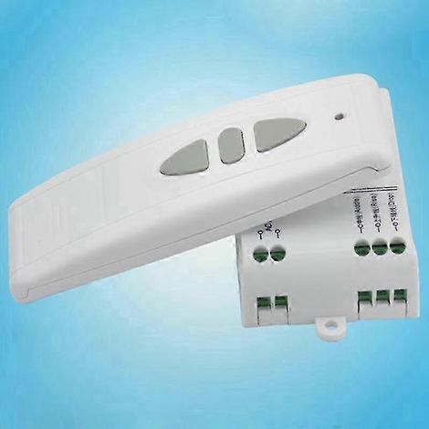 Télécommande sans fil pour moteur tubulaire 220 V CA avec fonction marche avant/arrière/arrêt (1/3)