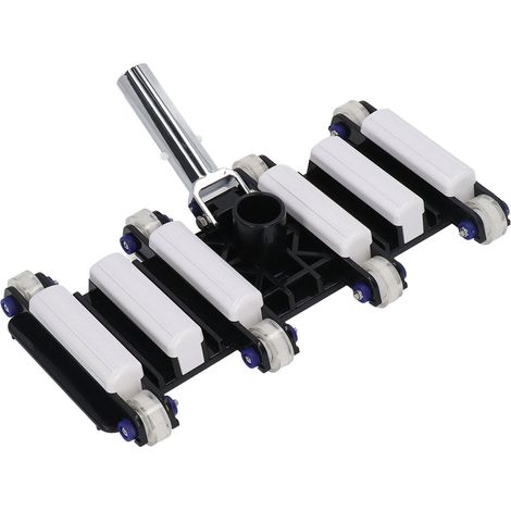 Tête de brosse de 35,5 cm pour aspirateur de piscine, en plastique, à main, pour le nettoyage des piscines et parcs aquatiques. (1/5)