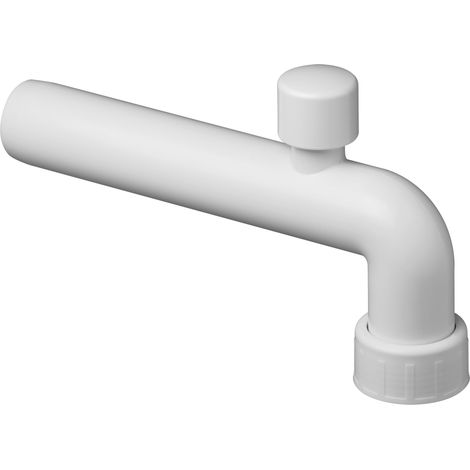 Viega 118426 DN 40x40x220mm, 90Grad, plastique blanc , avec aérateur de tuyau