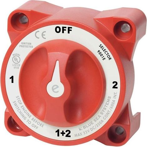 350 A Marine Double interrupteur Isolateur de batterie 4 positions Moto Disjoncteur Interrupteur de batterie pour voitures,bateaux