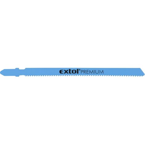Lames de scie sauteuse EXTOL, lot de 5, 106 x 1,8 mm, bimétallique 8805205