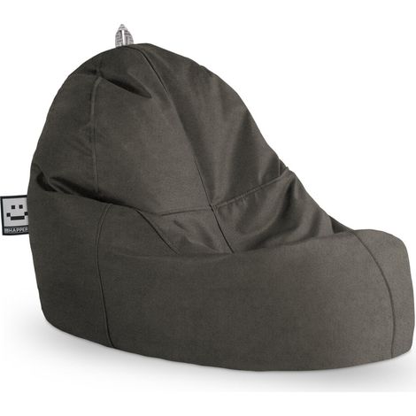 Puff Lounge para Exterior o interior Patagonia Gris Gris