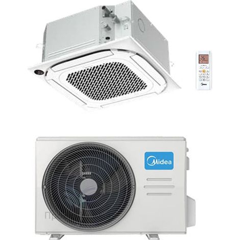 Climatizzatore Condizionatore Midea Cassetta 4 vie Compatta R32 18000 BTU MCA4U-18HRFNX(GA) INVERTER Classe A++/A+ (1/3)