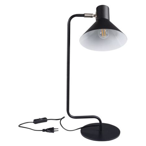 Lampada da tavolo NEDIA E14 - 10W MAX, Classe II, IP20, orientabile 160° (1/5)