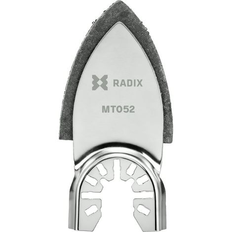 Semelle abrasive multitool - Radix - 52 x 37 mm - Velcro - forme doigt (1/3)