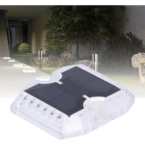 Lampe solaire à détecteur de mouvement, éclairage LED pour terrasse, jardin ou mur, avec détecteur de mouvement. (1/5)