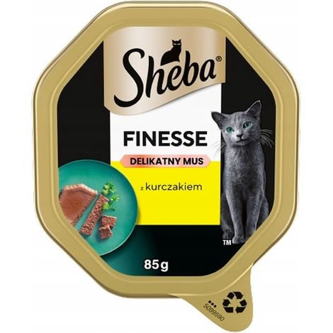 Sheba Finesse Adult Katzenfutter mit Hühnchen Delicate Mousse 85 g