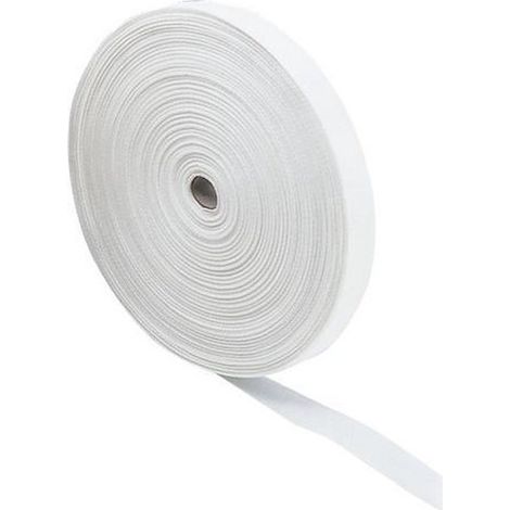 Ruban de signalisation blanc pour terrain  Bordure de champ  Ruban de barrière  100 mètres x 3 cm Nymplex