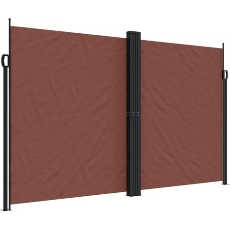 Maison Exclusive - Tenda da Sole Laterale Retrattile Marrone 200x1200 cm (1/5)