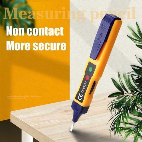 Outils Détecteur de Tension AC d'alarme sans Contact Compteur Testeur de testeur d'indicateur électrique Capteur Test Crayon Test d'électricien (1/4)