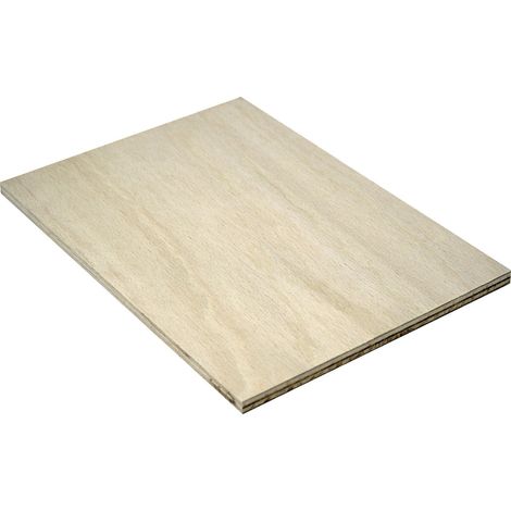 Sperrholzplatte Buche 120 x 60 cm, 8 mm Bastelplatten