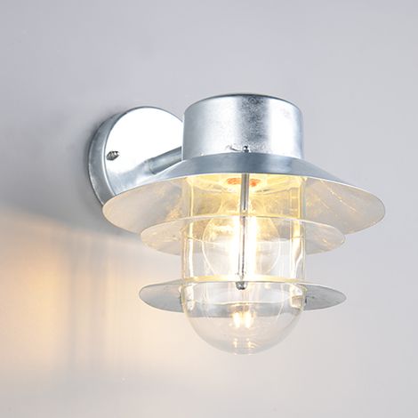 Lampe murale baissée Ruvuma Gris zinc - 262067186 (1/3)