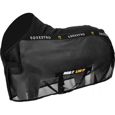 Silla equestro scuderia malla transpirable protección cola 155 cm (1/3)