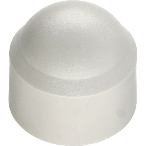 Cache Ecrou ou cache tête vis Tête hexagonale TH M16 Polyéthylène Gris RAL7038 - 10 pièces (1/4)
