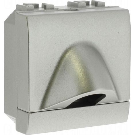 Uscita cavo Livinglight Ø 9 mm 2 moduli Tech NT4954