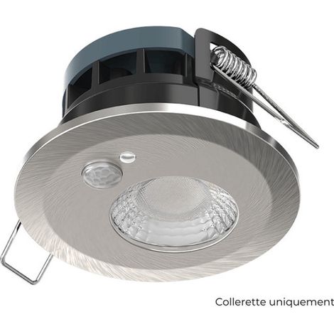 Collerette Ronde Alu brossé pour DRACO et DRACO PRO - R101BS - SOLUM