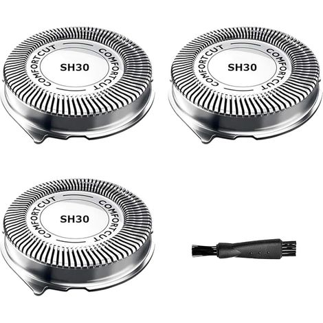 Lot de 3000 Lames Compatibles Norelco 3000, SH30 Compatibles Philips Norelco séries 3000, 2000, 1000 et S738, SH30 série 2000, etc.
