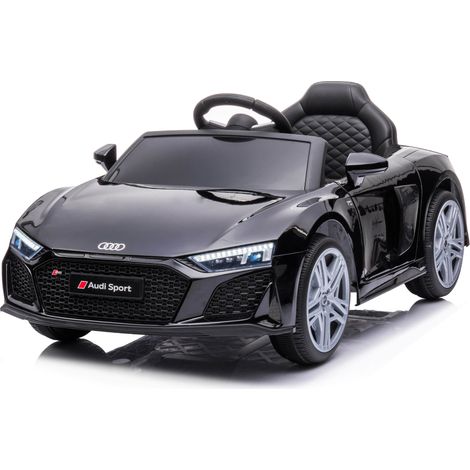 Macchina Elettrica per Bambini 12V con Licenza Audi R8 Sport Nera
