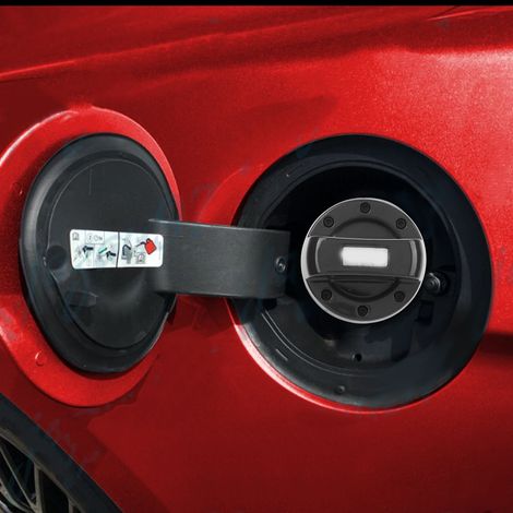 Bouchon décoratif de réservoir de carburant noir pour Toyota Subaru BRZ GT86 FT86 Scion FRS FR-S (1/5)
