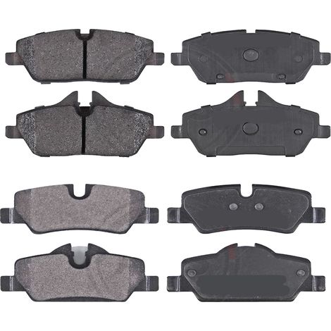 KIT PASTIGLIE FRENO ANTERIORI E POSTERIORI compatibile con MINI CLUBMAN (R55) / PASTIGLIE FRENANTI AUTO OEM P 06 034,P 06 052  P 06 103 / SOSTITUZIONE DIRETTA / BASSA POLVERE / SILENZIOSO