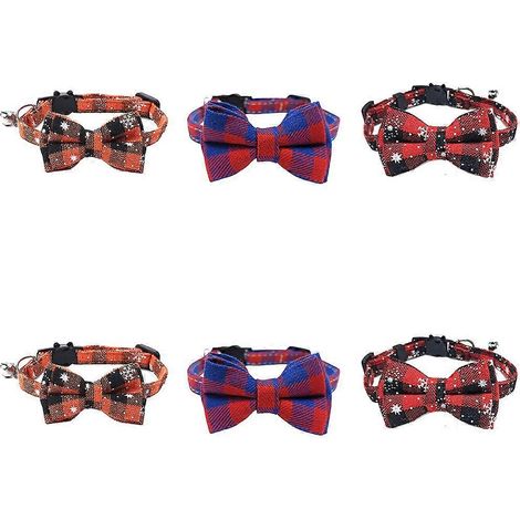 Collier souple pour chien Magnifique tissu à carreaux - Alliant confort et élégance pour le bonheur de votre animal (1/4)
