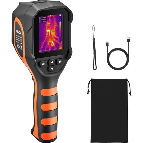 Caméra Thermique Résolution TISR 320x240 pixels Imageur Thermique Résolution IR 256x192 pixels Vision 2 Mpx Fréquence Rafraîchissement 25 Hz, -20 °C à 550 °C, 4 Modes Image, 6 Palettes Couleurs (1/5)
