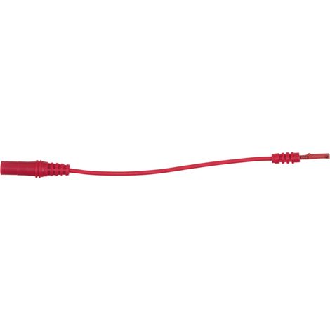 KS Tools 150.0959 4,0 mm Eingangsbuchse auf 1,2 mm Prüfadapterbuchse flach (rot) (1/2)