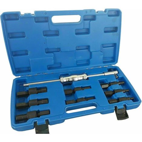 KIT ESTRATTORE ESTRATTORI PER CUSCINETTI INTERNI MARTELLO SCORREVOLE 9 PEZZI 181