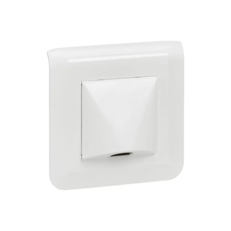 Legrand Mosaic - Sortie de cu00e2ble 16A complet - 1 poste (2M) - Ru00e9f : 277550L + 080251 + 277802L (1/5)
