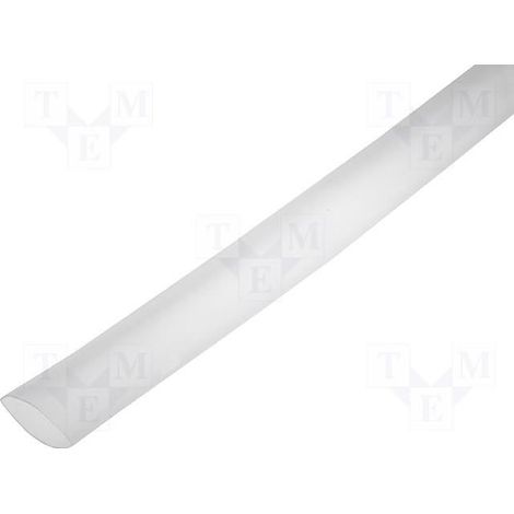 Schrumpfschlauch 4,8mm TRANSPARENT 1m