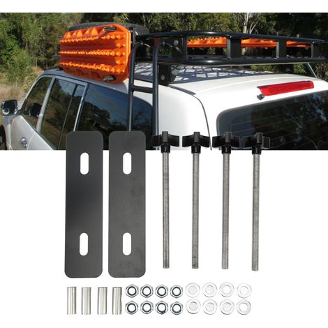 Support de fixation réglable pour plaque de traction, compatible avec toutes les plaques de désensablage, entraxe de 8 à 14 cm (3,15 à 5,51 pouces), noir. (1/5)