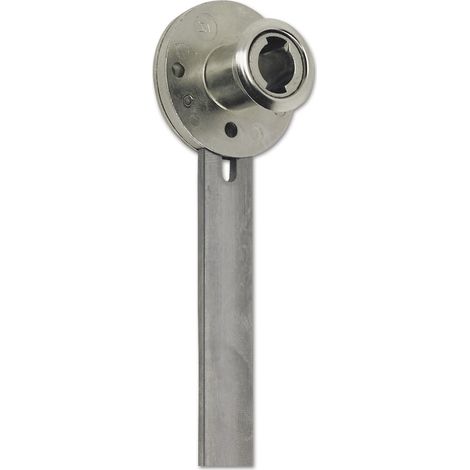 HEKNA Zentralverschluss 13012 - ø 16,5 mm, L 20,5 mm, Stahl vernickelt